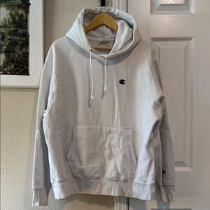 Champion Men's White Hoodie